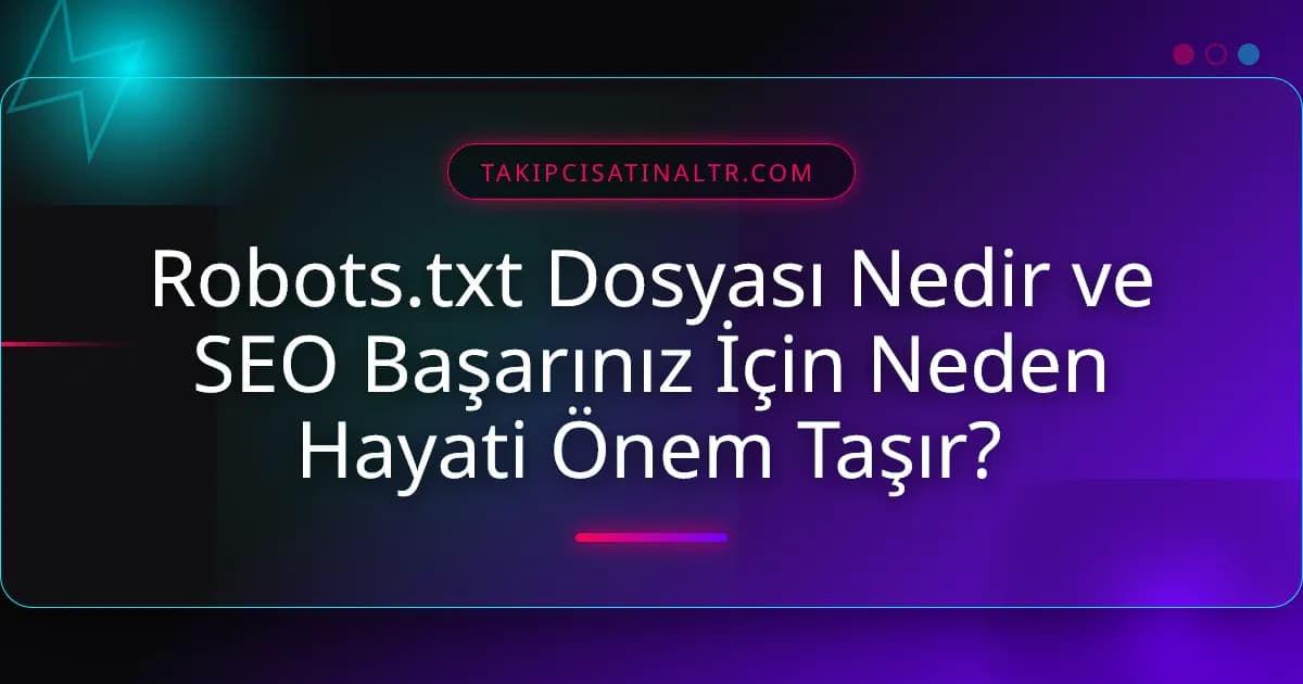 Robots.txt Dosyası Nedir? Sitenizin Kapılarını Yönetin